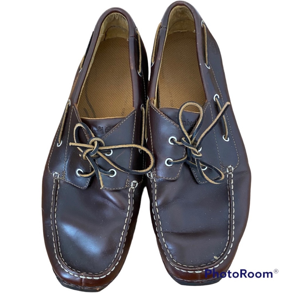NWOT TIMBERLAND Leather Lemans Gent Boat Driving Shoes 13